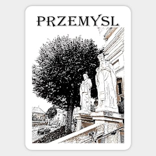 PRZEMYSL POLAND STATUE Sticker